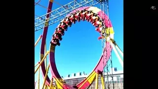 Наладчики застряли на аттракционе "Кобра" в Москве