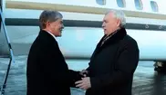 Атамбаев прибыл в Санкт-Петербург на встречу с Путиным