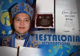 Домбрист завоевал третье место на фестивале в Испании