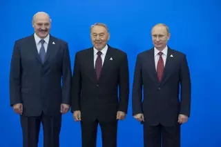 Владимир Путин прибыл в Астану