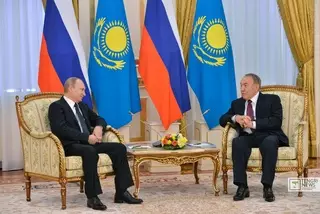 Назарбаев Путину: На наш союз выпали серьезные испытания