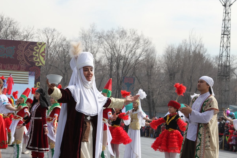 Празднование Наурыза в Алматы. ©Светлана Фурман