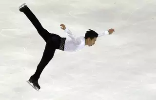 Денис Тен занял 3-е место в короткой программе ЧМ в Шанхае