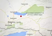 Землетрясение магнитудой 4,5 произошло в 75 километрах от Алматы
