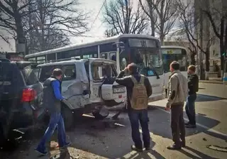 Стали известны подробности ДТП в Алматы возле супермаркета "Ресей"