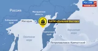 Более 40 человек погибли при крушении судна в Охотском море