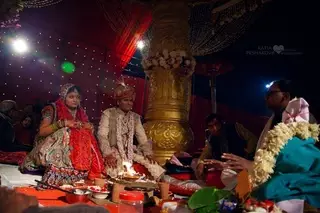 Как проходит свадьба в Индии