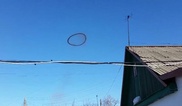 Таинственное черное кольцо наблюдали над поселком Шортанды