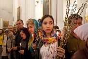В Казахстане православные отмечают Вербное воскресенье