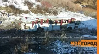 ДТП в ЗКО: Водитель перевернувшегося автобуса арестован