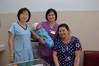 Мальчик-богатырь родился в Актобе