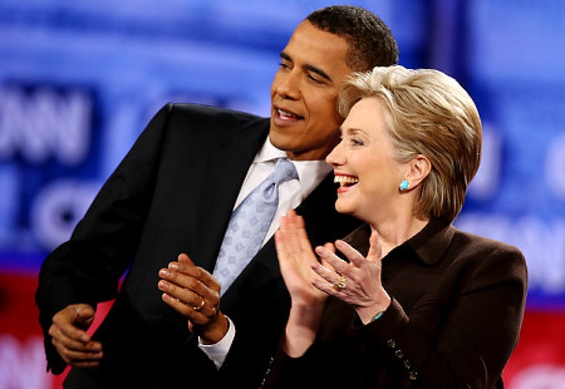 Барак Обама и Хиллари Клинтон. Фото из открытых источников