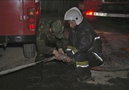 Пожар в Алматы: 5 авто сгорели на СТО