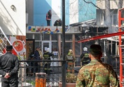 Пожар в Алматы в столовой "Каганат" ликвидирован