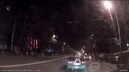 Полицейские Алматы оштрафуют водителя за перевоз девушки на багажнике Subaru