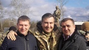 Михаил Саакашвили посетил Донбасс