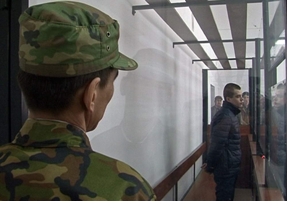 Дмитрий Бабенко в зале суда. Фото © Tengrinews.kz