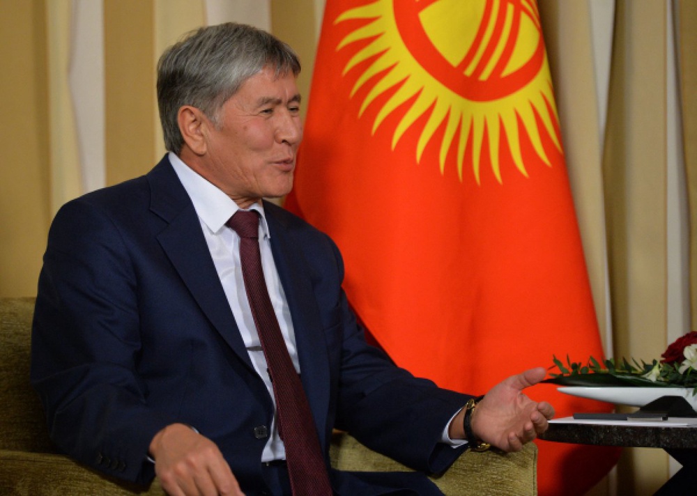 Алмазбек Атамбаев. Фото © РИА Новости