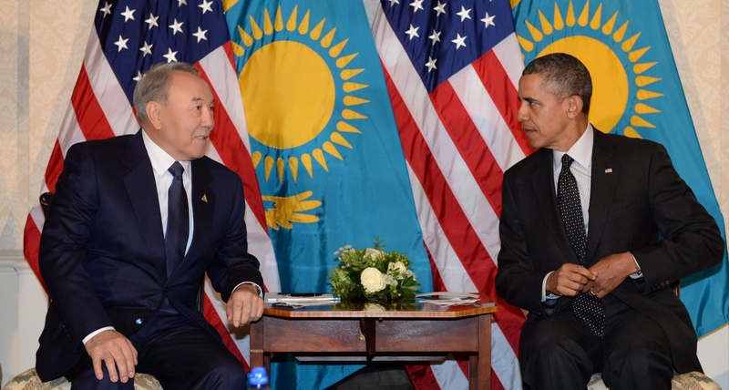 Нурсултан Назарбаев и Барак Обама. Фото с сайта akorda.kz