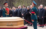 Прах князя Николая Романова и его супруги перезахоронен в Москве