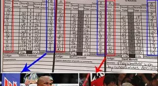 Фото судейской записки поставило под сомнение итог боя Пакьяо - Мейвезер