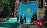 День защитника Отечества отмечают в Алматы