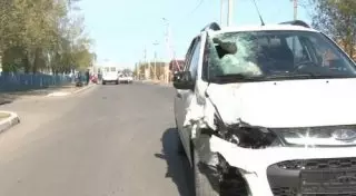 Жуткая авария в Павлодаре: Мотоциклиста разорвало на части (+18)