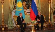 Назарбаев Путину: Вместе выйдем из любой ситуации