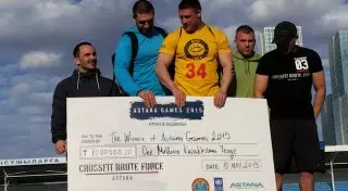 В Астане состоялся турнир по кроссфиту