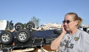 Торнадо поднял в воздух дом в США