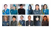 Названы имена 12 самых красивых женщин Минобороны Казахстана