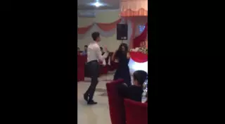Прикольный танец на свадьбе в Атырау