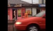 Бродивший голым по Астане мужчина задержан полицейскими