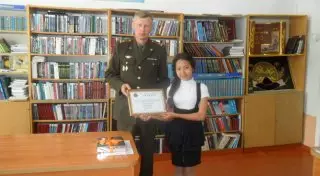 Награду получила школьница за спасение из огня 4-летнего мальчика в Павлодаре