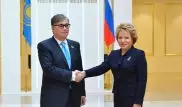 Касым-Жомарт Токаев провел переговоры с Валентиной Матвиенко