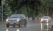 Штормовое предупреждение объявлено в Алматы