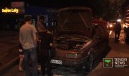 Автомобиль сгорел на улице Розыбакиева в Алматы
