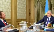 Назарбаев встретился с игорным магнатом Стивеном Уинном