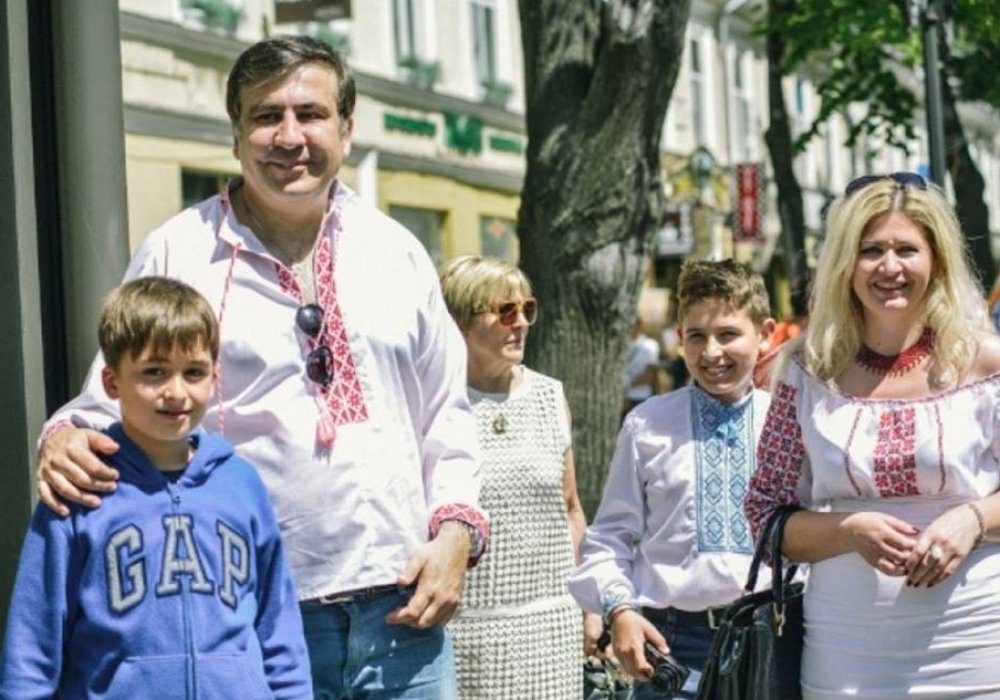 Михаил Саакашвили в Одессе. Фото со страницы политика в Facebook