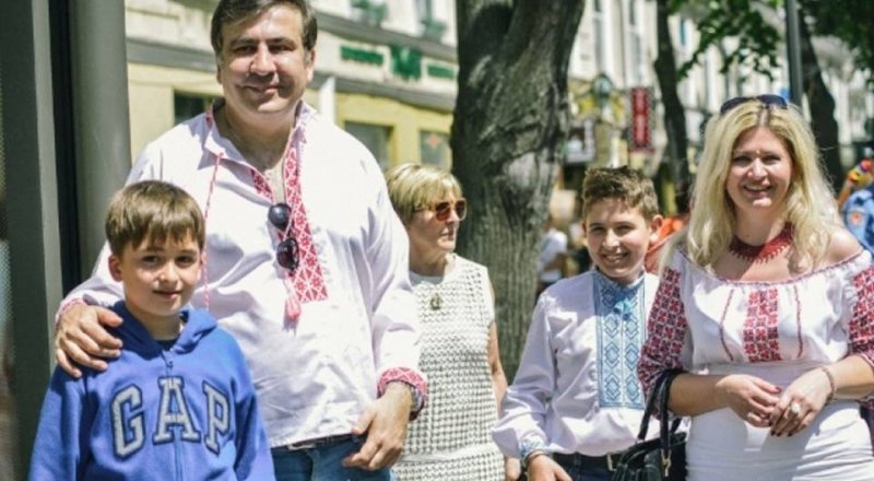 Михаил Саакашвили в Одессе. Фото со страницы политика в Facebook