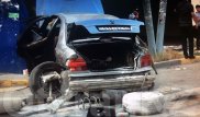ДТП в Шымкенте: Автомобиль вылетел на тротуар и сбил 5 человек