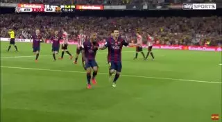 Гол Месси назвали "голом из другой галактики"