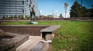 Водно-зеленый бульвар Астаны приведут в порядок до 1 июля