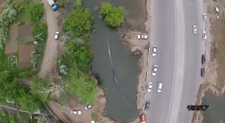 "Рыбное место" в Астане сняли с высоты птичьего полета