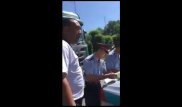Алматинские гаишники вывели из себя шымкентских дальнобойщиков