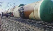 Цистерна с пропаном опрокинулась на железной дороге в Алматинской области