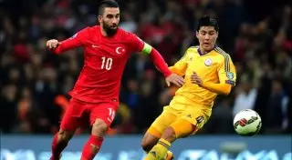 Сборная Казахстана по футболу проиграла Турции в отборе на Евро-2016