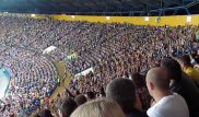Видео "волны" болельщиков на матче сборной Казахстана против Турции