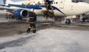 Пожарных аэропорта Актау раскритиковали из-за возгорания самолета SCAT