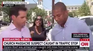 Афроамериканка сорвала прямой эфир CNN и назвала белых людей "террористами"